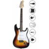 KIT GUITARRA ELECTRICA OQAN QGE-ST25 SB